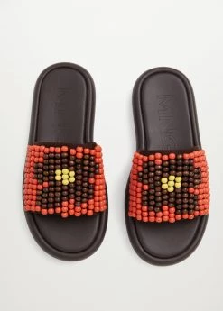 Printed Platform Sandals Red -Mango Shoes Sales unnamed file 387