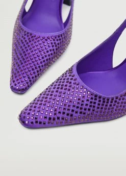 Glitter High-heeled Shoe Purple -Mango Shoes Sales unnamed file 493
