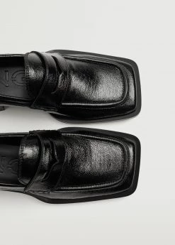 Square-toe Moccasin Lilac -Mango Shoes Sales unnamed file 505