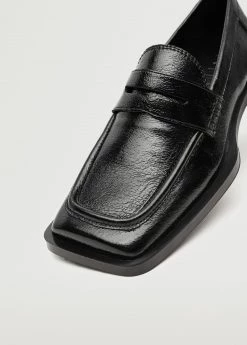 Square-toe Moccasin Lilac -Mango Shoes Sales unnamed file 506