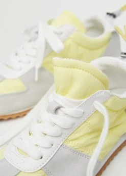 Leather Mixed Sneakers Sky Blue -Mango Shoes Sales unnamed file 520