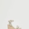 Wedge Buckle Sandals Ice Grey -Mango Shoes Sales unnamed file 73