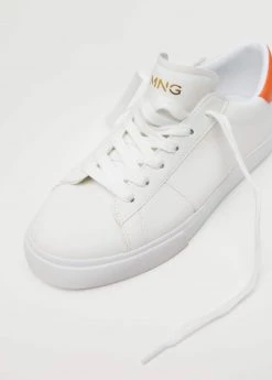 Laces Basic Sneakers White -Mango Shoes Sales unnamed file 730