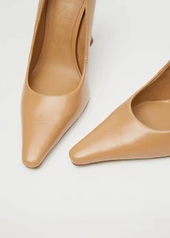 Pointed Toe Pumps Salmon -Mango Shoes Sales unnamed file 769