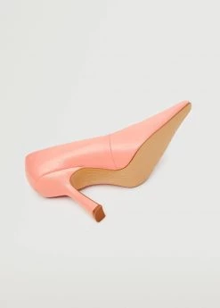 Pointed Toe Pumps Salmon -Mango Shoes Sales unnamed file 774