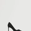 Asymmetric Stiletto Shoes Black