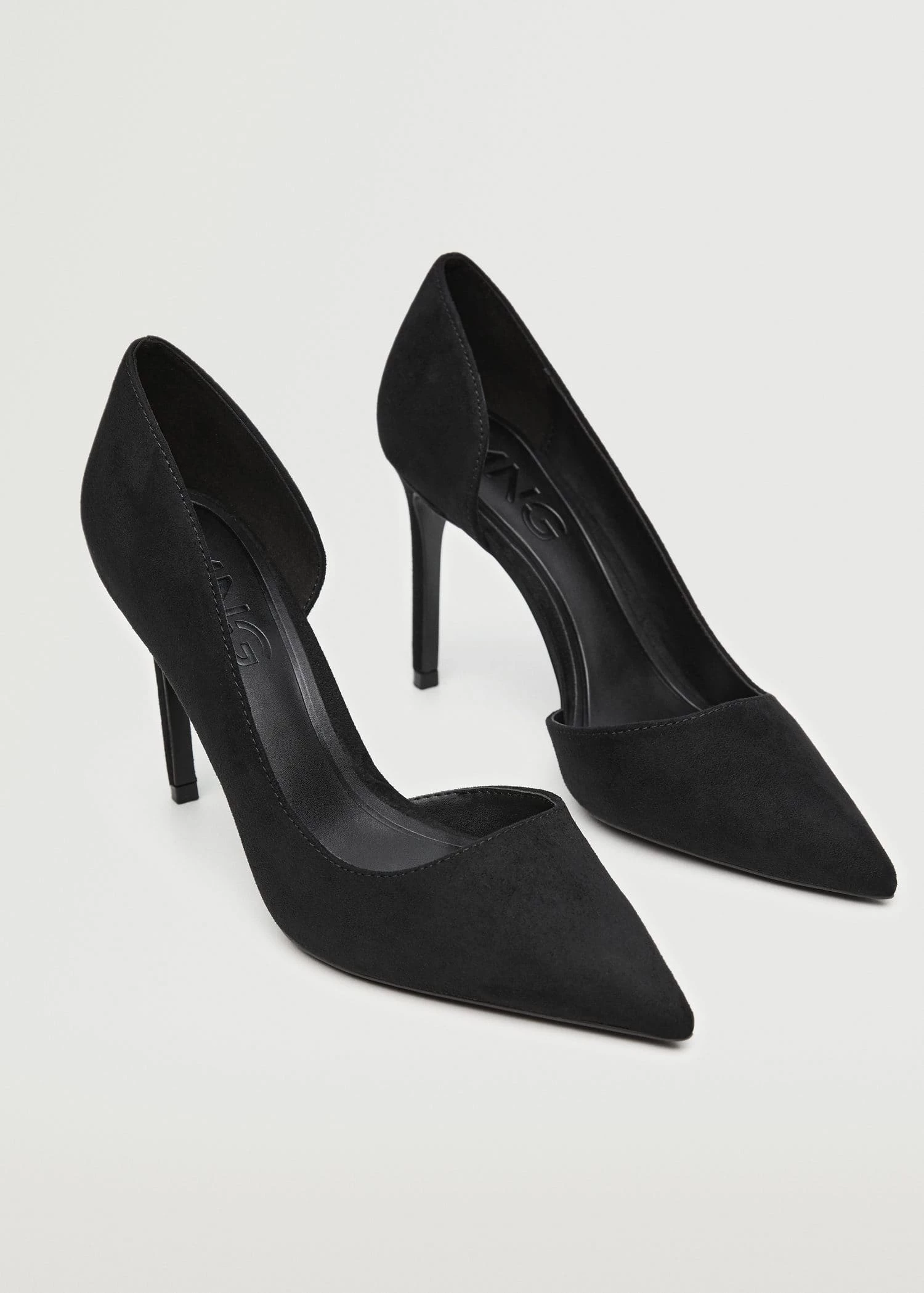 Asymmetric Stiletto Shoes Black 4 Asymmetric Stiletto Shoes Black - Image 2