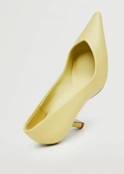 Heel Leather Shoes Light/pastel Brown -Mango Shoes Sales unnamed file 867