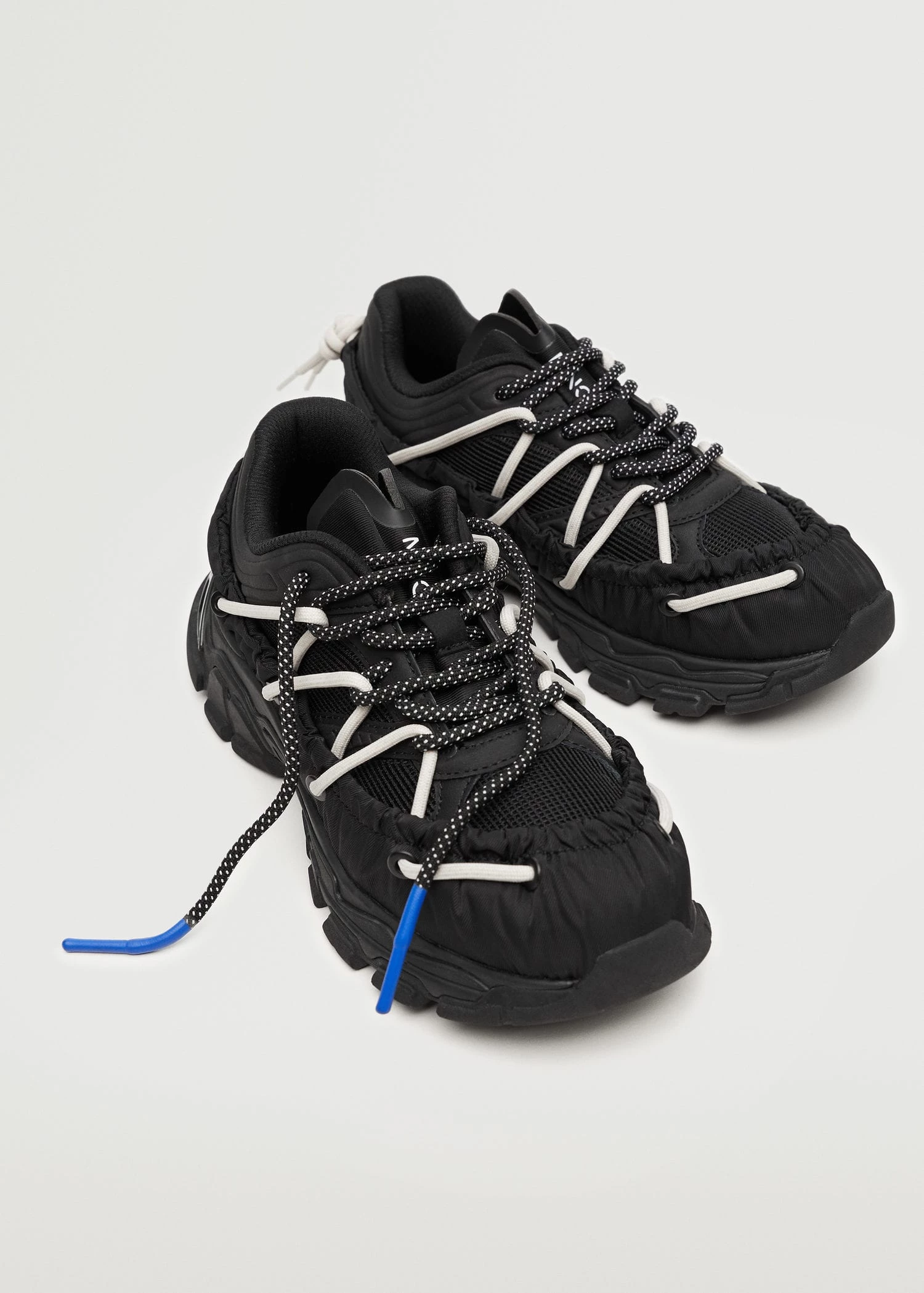 Track Sole Sneakers Black 4 Track Sole Sneakers Black - Image 2