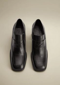 Heel Leather Shoes Black 16 Heel Leather Shoes Black -Mango Shoes Sales unnamed file 938