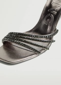 Strap Rhinestone Sandals Green 27 Strap Rhinestone Sandals Green -Mango Shoes Sales unnamed file 958