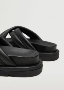 Criss-cross Straps Sandals Black -Mango Shoes Sales unnamed file 96