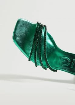 Strap Rhinestone Sandals Green 33 Strap Rhinestone Sandals Green -Mango Shoes Sales unnamed file 964