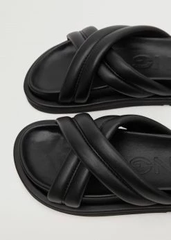Criss-cross Straps Sandals Black -Mango Shoes Sales unnamed file 98